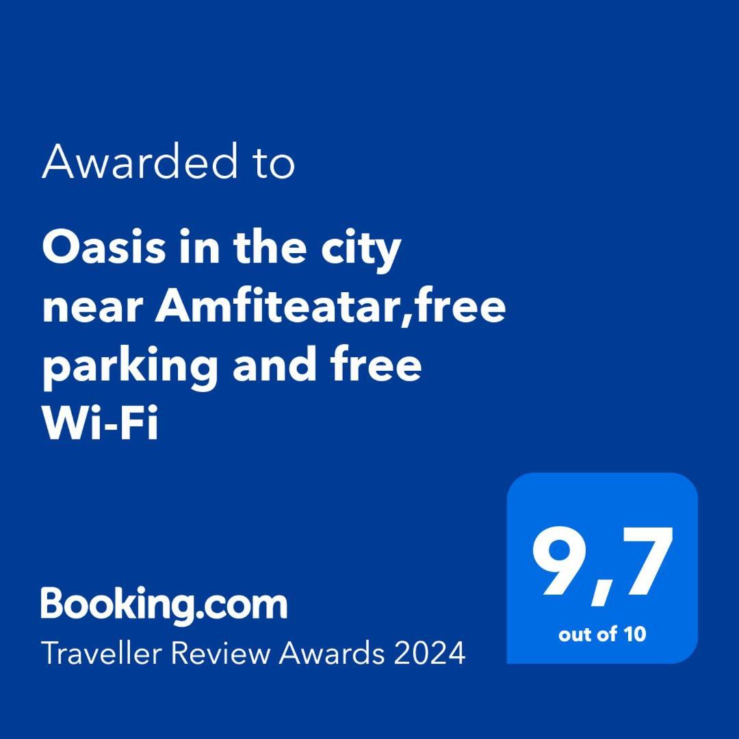 Oasis In The City Near Amfiteatar,Free Parking And Free Wi-Fi Pula Bagian luar foto